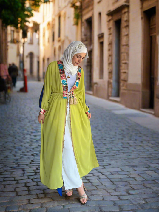 Chic Olive abaya